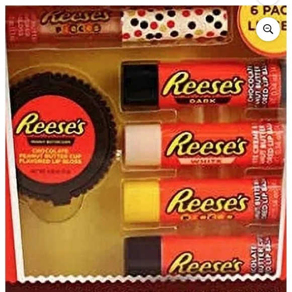 Reese’s Candy Mix 6-Piece Lip Balm & Gloss Set, Limited Collector’s Edition- NIB - Picture 4 of 4
